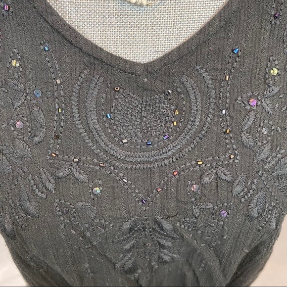 Faded Glory Black Embellished TShirt - Picture 9 of 16